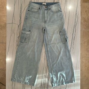 “Madison” Wide Leg Cargo